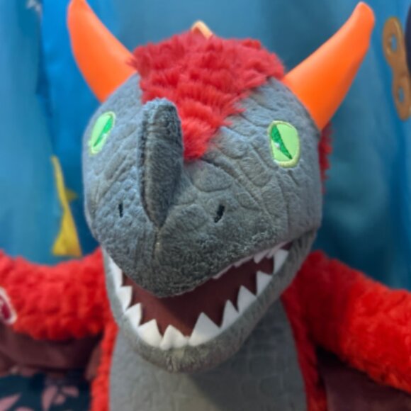 Build A Bear Magiquest Red Dragon Plush - Picture 2 of 4